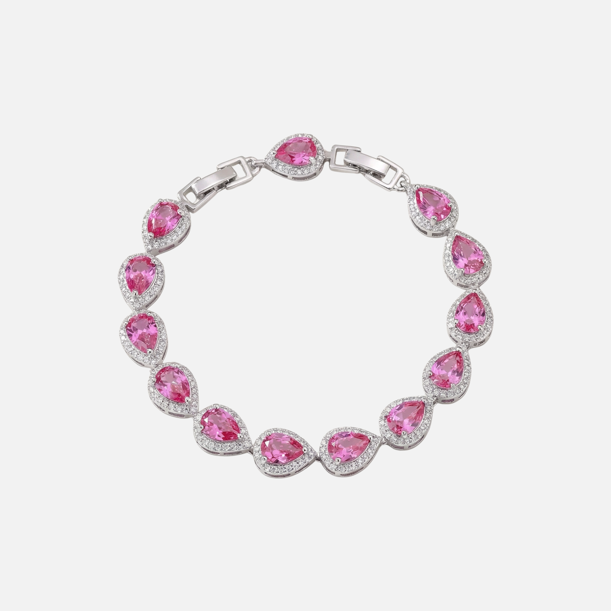TEAR DROP BRACELET - SILVER