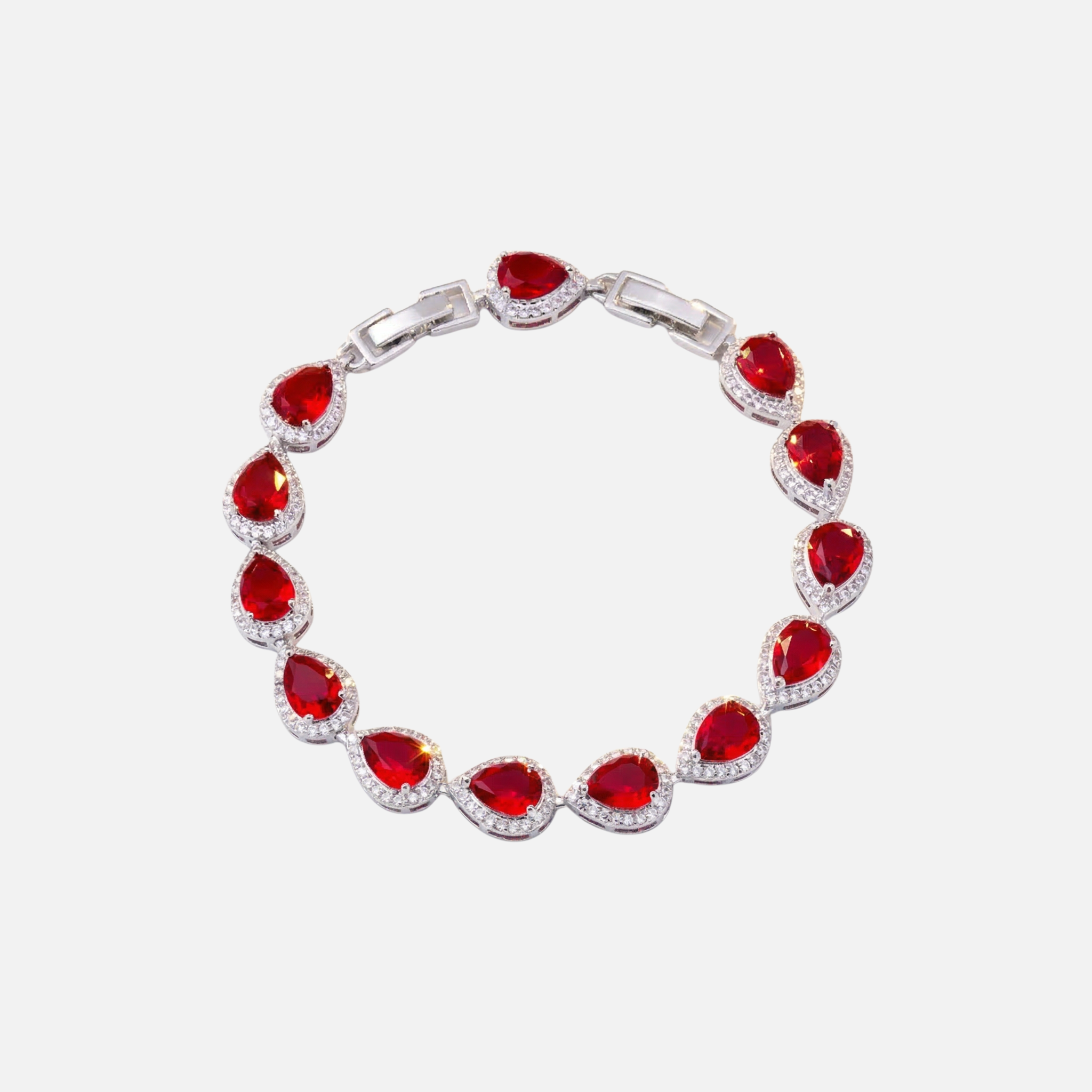 TEAR DROP BRACELET - SILVER