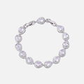 TEAR DROP BRACELET - SILVER